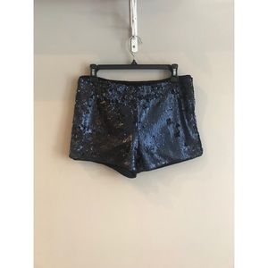 All Over Sequin Hot Pants